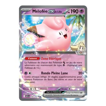 Clefairy EX of Lillie - Double Rare 76/217 - ME02.5 - Pokémon - Mega Evolution Transcendent Heroes