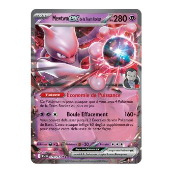 Mewtwo EX of Team Rocket - Double Rare 79/217 - ME02.5 - Pokémon - Mega Evolution Transcendent Heroes