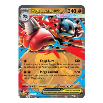 Mega Lucario EX - Double Rare 113/217 - ME02.5 - Pokémon - Mega Evolution Transcendent Heroes