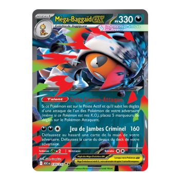 Mega Scraggy EX - Double Rare 135/217 - ME02.5 - Pokémon - Mega Evolution Transcendent Heroes