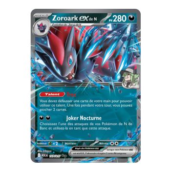 Zoroark EXde N - Double Rare 137/217 - ME02.5 - Pokémon - Mega Evolution Transcendent Heroes