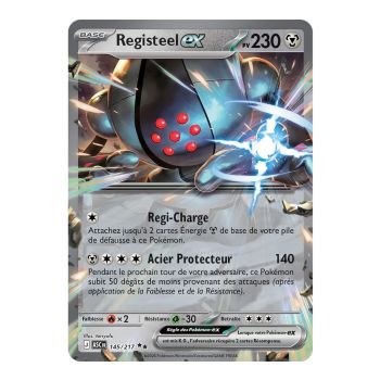 Registeel EX - Double Rare 145/217 - ME02.5 - Pokémon - Mega Evolution Transcendent Heroes