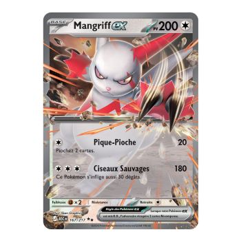 Mangriff EX - Double Rare 167/217 - ME02.5 - Pokémon - Mega Evolution Transcendent Heroes
