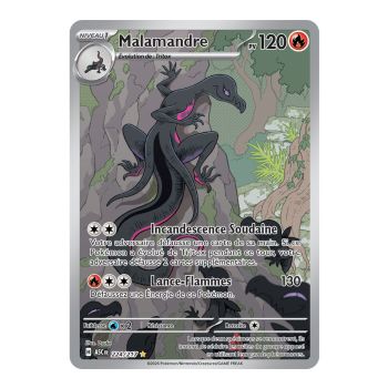 Malamandre - Rare Illustration 224/217 - ME02.5 - Pokémon - Mega Evolution Transcendent Heroes