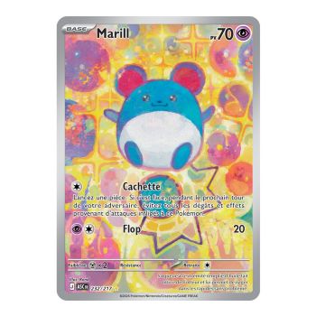 Marill - Rare Illustration 232/217 - ME02.5 - Pokémon - Mega Evolution Transcendent Heroes