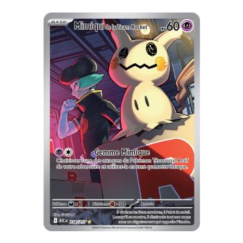Team Rocket Mimikyu - Rare Illustration 238/217 - ME02.5 - Pokémon - Mega Evolution Transcendent Heroes