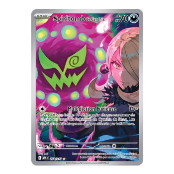 Cynthia's Spiritomb - Rare Illustration 244/217 - ME02.5 - Pokémon - Mega Evolution Transcendent Heroes