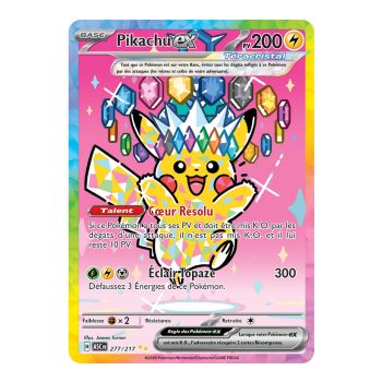 Pikachu EX - Special Illustration Rare 277/217 - ME02.5 - Pokémon - Mega Evolution Transcendent Heroes