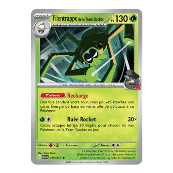 Team Rocket's Filentrappe - Holo Rare 19/217 - ME02.5 - Pokémon - Mega Evolution Transcendent Heroes
