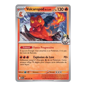 Luth's Volcaropod - Holo Rare 24/217 - ME02.5 - Pokémon - Mega Evolution Transcendent Heroes