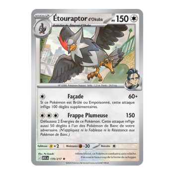 Okuba Staraptor - Holo Rare 170/217 - ME02.5 - Pokémon - Mega Evolution Transcendent Heroes