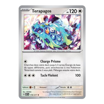 Terapagos - Holo Rare 178/217 - ME02.5 - Pokémon - Mega Evolution Transcendent Heroes