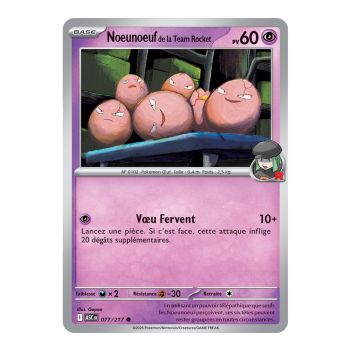 Team Rocket's Exeggcute - Reverse Rocket 77/217 - ME02.5 - Pokémon - Mega Evolution Transcendent Heroes