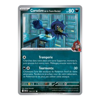 Murkrow of Team Rocket - Reverse Rocket 126/217 - ME02.5 - Pokémon - Mega Evolution Transcendent Heroes