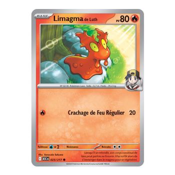 Luth's Slugma - Reverse Pokéball 23/217 - ME02.5 - Pokémon - Mega Evolution Transcendent Heroes