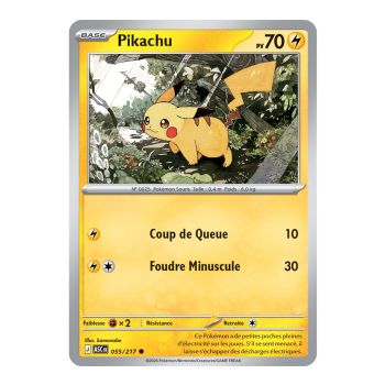 Pikachu - Reverse Pokéball 55/217 - ME02.5 - Pokémon - Mega Evolution Transcendent Heroes