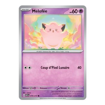 Clefairy - Reverse Pokéball 74/217 - ME02.5 - Pokémon - Mega Evolution Transcendent Heroes