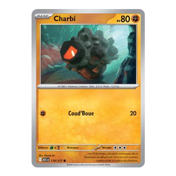 Charbi - Reverse Pokéball 118/217 - ME02.5 - Pokémon - Mega Evolution Transcendent Heroes