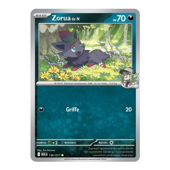 Zorua of N - Reverse Pokéball 136/217 - ME02.5 - Pokémon - Mega Evolution Transcendent Heroes