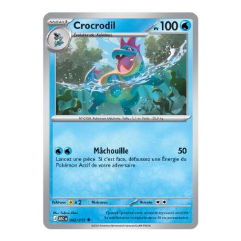 Crocrodil - Reverse Pokéball 42/217 - ME02.5 - Pokémon - Mega Evolution Transcendent Heroes