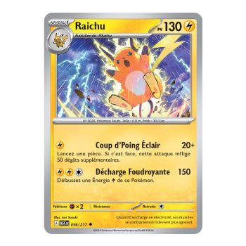 Raichu - Reverse Pokéball 56/217 - ME02.5 - Pokémon - Mega Evolution Transcendent Heroes