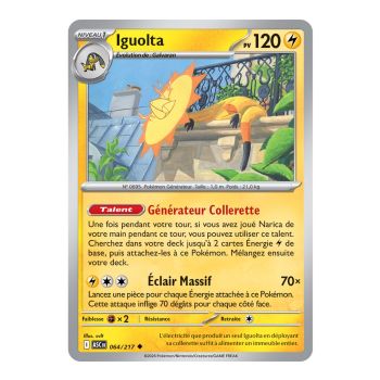 Iguolta - Reverse Pokéball 64/217 - ME02.5 - Pokémon - Mega Evolution Transcendent Heroes