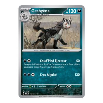 Mightyena - Reverse Pokéball 129/217 - ME02.5 - Pokémon - Mega Evolution Transcendent Heroes