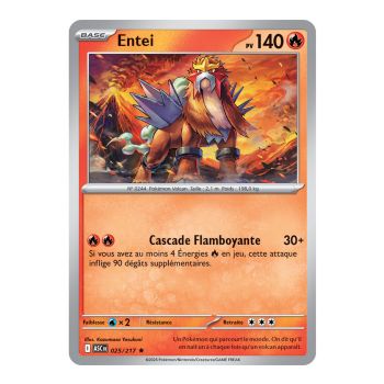 Entei - Reverse Pokéball 25/217 - ME02.5 - Pokémon - Mega Evolution Transcendent Heroes