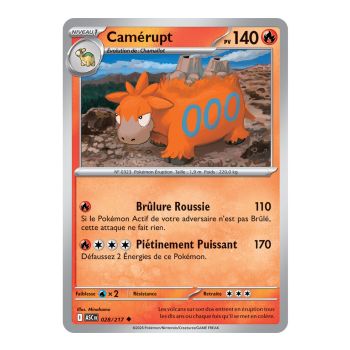 Camerupt - Uncommon 28/217 - ME02.5 - Pokémon - Mega Evolution Transcendent Heroes