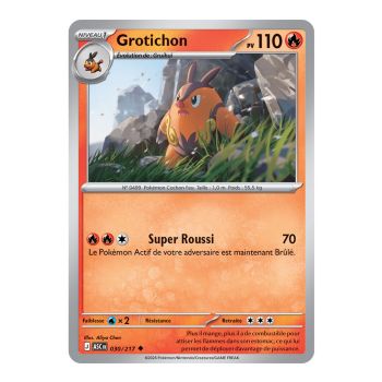 Grotichon - Uncommon 30/217 - ME02.5 - Pokémon - Mega Evolution Transcendent Heroes