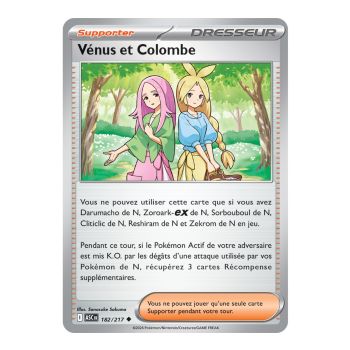 Venus and Dove - Uncommon 182/217 - ME02.5 - Pokémon - Mega Evolution Transcendent Heroes