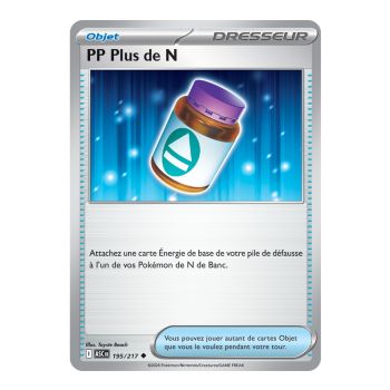 PP Plus N - Uncommon 195/217 - ME02.5 - Pokémon - Mega Evolution Transcendent Heroes