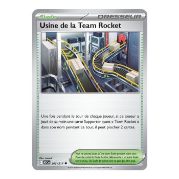 Team Rocket Factory - Uncommon 203/217 - ME02.5 - Pokémon - Mega Evolution Transcendent Heroes