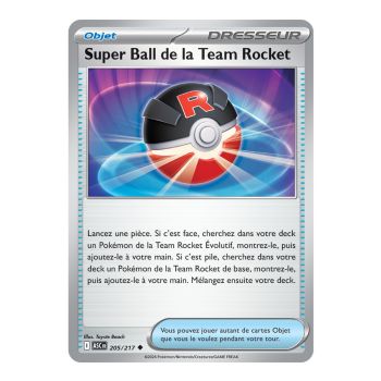 Team Rocket's Super Ball - Uncommon 205/217 - ME02.5 - Pokémon - Mega Evolution Transcendent Heroes