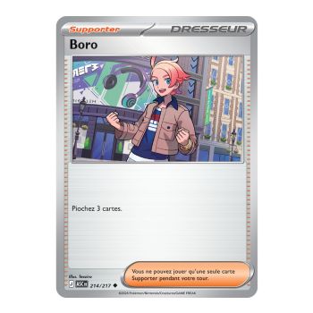 Boro - Uncommon 214/217 - ME02.5 - Pokémon - Mega Evolution Transcendent Heroes