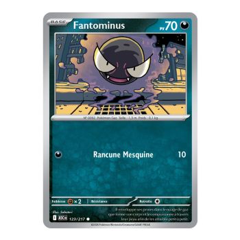 Gastly - Common 123/217 - ME02.5 - Pokémon - Mega Evolution Transcendent Heroes