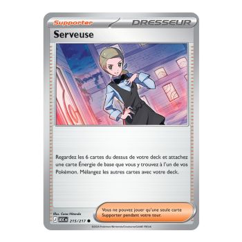 Waitress - Commune 215/217 - ME02.5 - Pokémon - Mega Evolution Transcendent Heroes