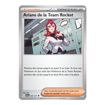 Ariane of Team Rocket - Reverse 202/217 - ME02.5 - Pokémon - Mega Evolution Transcendent Heroes