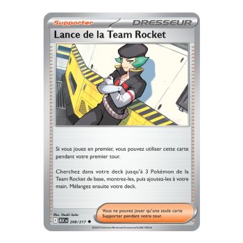 Team Rocket Lance - Reverse 208/217 - ME02.5 - Pokémon - Mega Evolution Transcendent Heroes