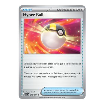 photo Hyper Ball - Reverse 213/217 - ME02.5 - Pokémon - Mega Evolution Transcendent Heroes