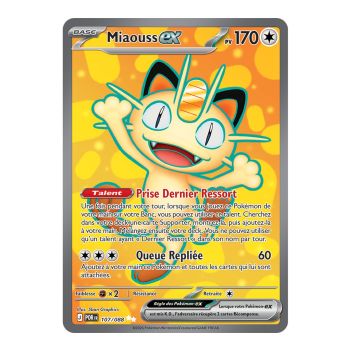 Meowth EX - Ultra Rare 107/88 - ME03 - Pokémon - Perfect Balance Mega Evolution