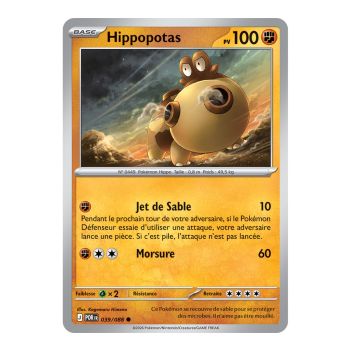 Hippopotas - Common 39/88 - ME03 - Pokémon - Perfect Balance Mega Evolution