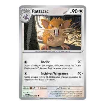 Raticate - Uncommon 61/88 - ME03 - Pokémon - Perfect Balance Mega Evolution