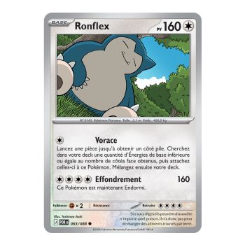 Snorlax - Common 63/88 - ME03 - Pokémon - Mega Evolution Perfect Balance