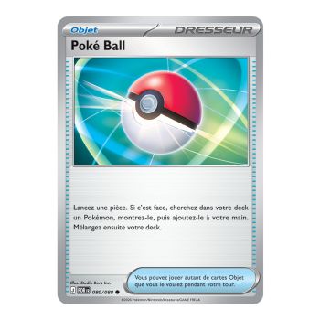 Poké Ball - Reverse 80/88 - ME03 - Pokémon - Mega Evolution Perfect Balance