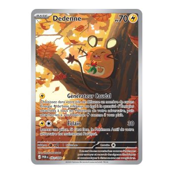 photo Dedenne - Rare Illustration 93/88 - ME03 - Pokémon - Perfect Balance Mega Evolution