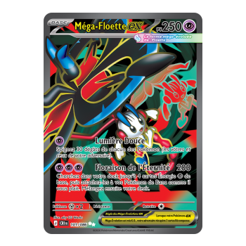 Mega-Floette-ex - Ultra Rare 101/86 - ME04 - Pokémon - Mega Evolution Chaos Rising