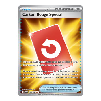 Special Red Card - Ultra Rare 113/86 - ME04 - Pokémon - Mega Evolution Chaos Rising