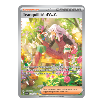 A.Z.'s Tranquility - Special Illustration Rare 120/86 - ME04 - Pokémon - Mega Evolution Chaos Rising