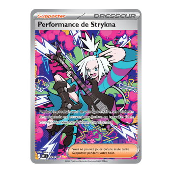 Strykna Performance - Special Illustration Rare 121/86 - ME04 - Pokémon - Mega Evolution Chaos Rising